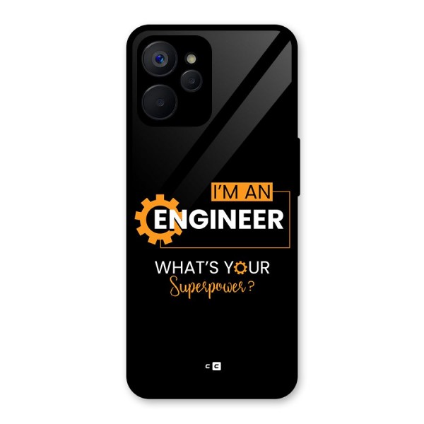 Engineer Superpower Glass Back Case for Realme 9i 5G