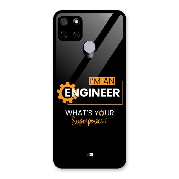 Engineer Superpower Glass Back Case for Realme C15