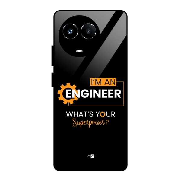 Engineer Superpower Glass Back Case for Realme Narzo 60X