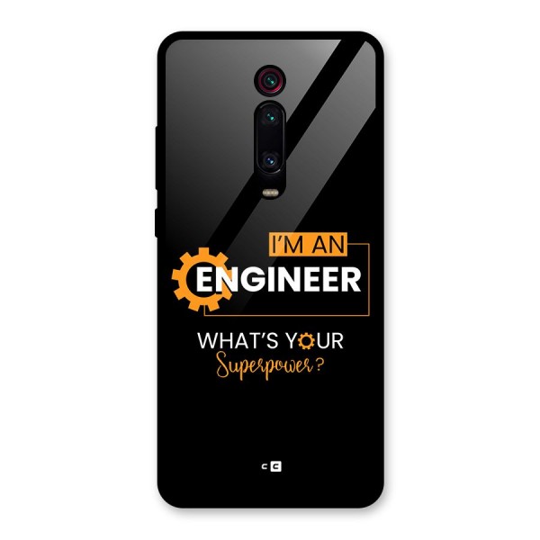 Engineer Superpower Glass Back Case for Redmi K20