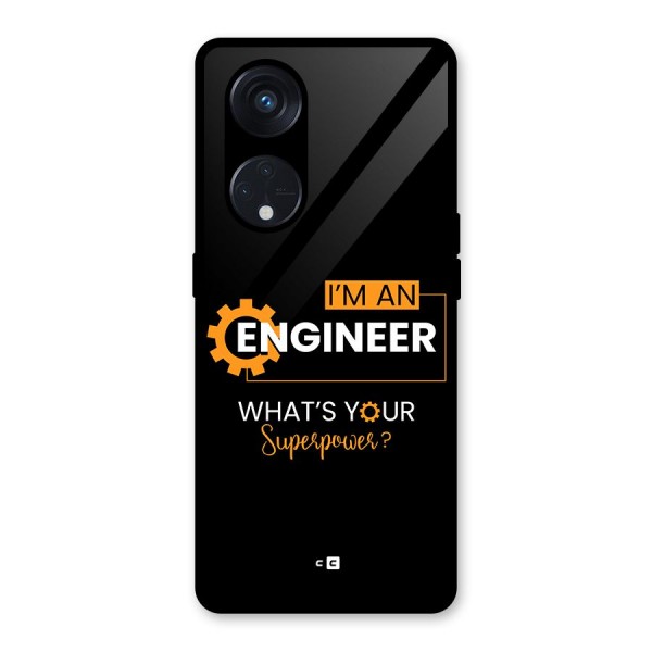 Engineer Superpower Glass Back Case for Reno8 T 5G