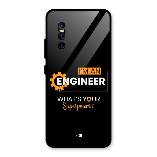 Engineer Superpower Glass Back Case for Vivo V15 Pro