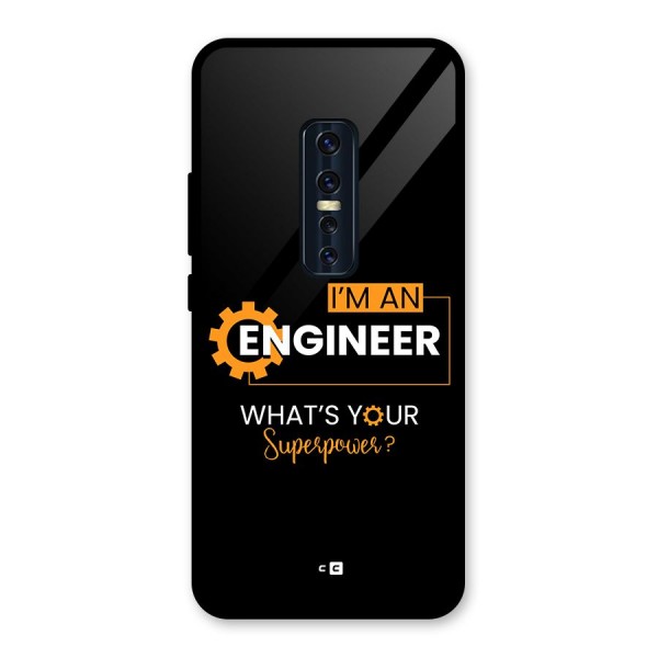 Engineer Superpower Glass Back Case for Vivo V17 Pro