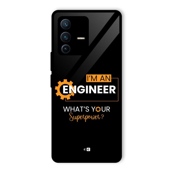 Engineer Superpower Glass Back Case for Vivo V23 Pro