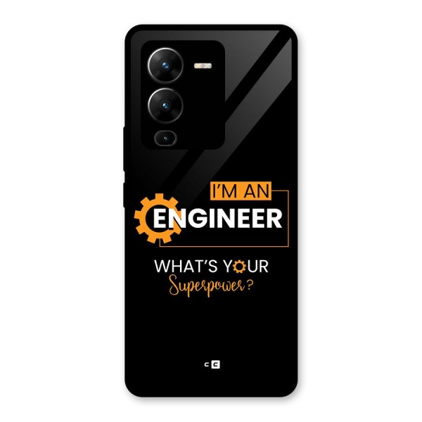 Engineer Superpower Glass Back Case for Vivo V25 Pro