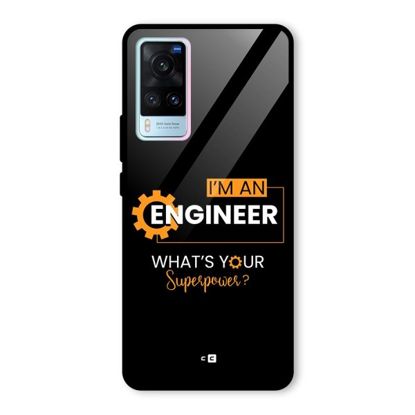 Engineer Superpower Glass Back Case for Vivo X60