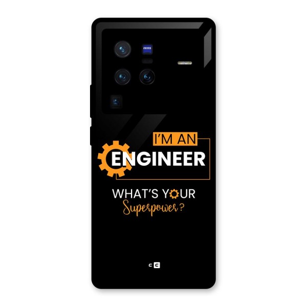 Engineer Superpower Glass Back Case for Vivo X80 Pro