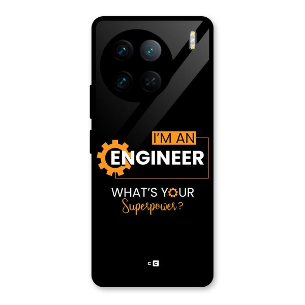 Engineer Superpower Glass Back Case for Vivo X90 Pro