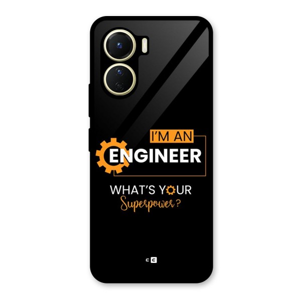 Engineer Superpower Glass Back Case for Vivo Y16