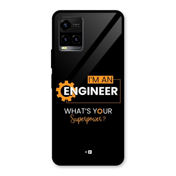 Engineer Superpower Glass Back Case for Vivo Y21T