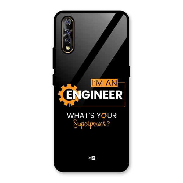 Engineer Superpower Glass Back Case for Vivo Z1x