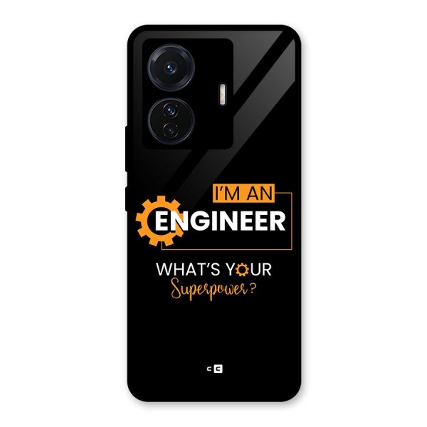 Engineer Superpower Glass Back Case for Vivo iQOO Z6 Pro