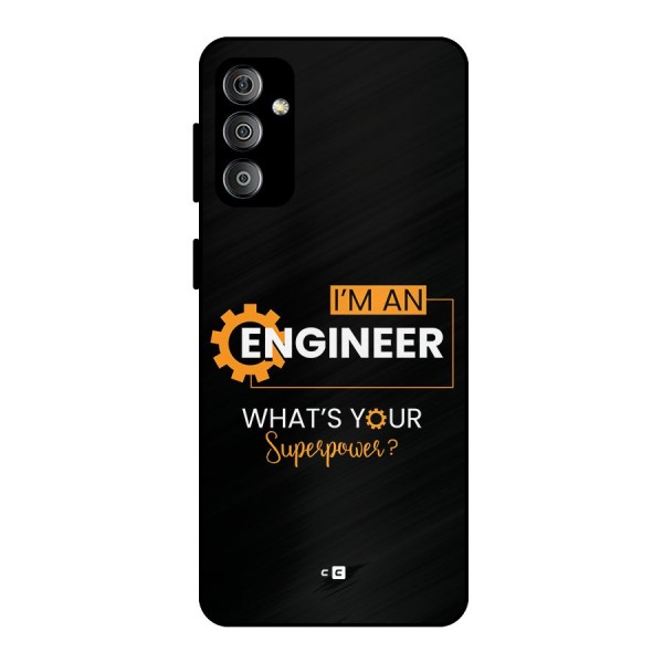 Engineer Superpower Metal Back Case for Galaxy F23