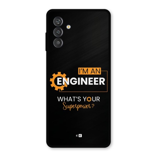 Engineer Superpower Metal Back Case for Galaxy M14 5G