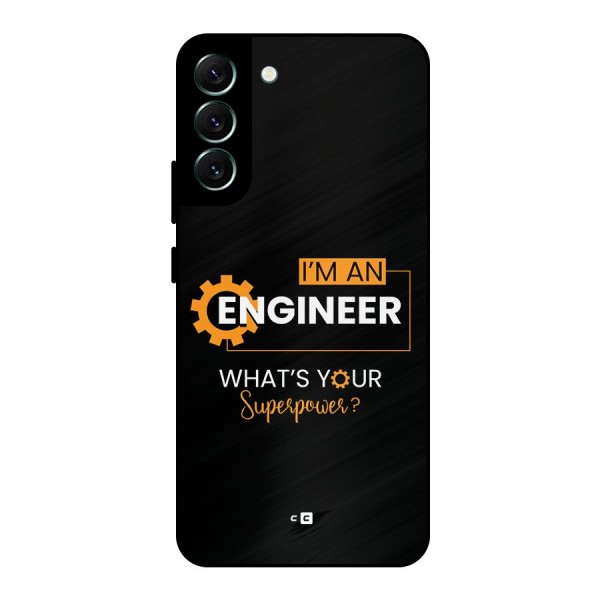 Engineer Superpower Metal Back Case for Galaxy S22 Plus 5G