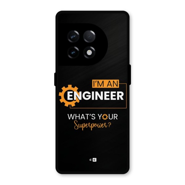 Engineer Superpower Metal Back Case for OnePlus 11R