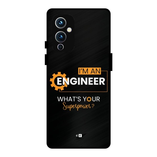 Engineer Superpower Metal Back Case for OnePlus 9