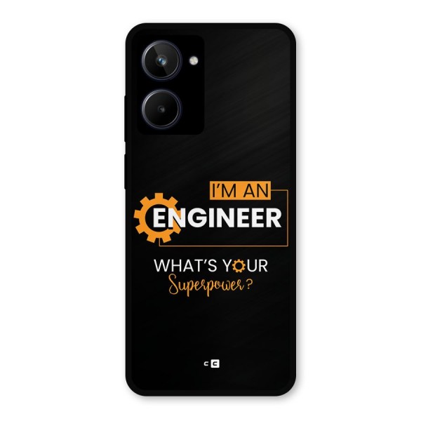 Engineer Superpower Metal Back Case for Realme 10