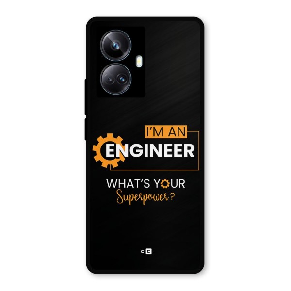 Engineer Superpower Metal Back Case for Realme 10 Pro Plus