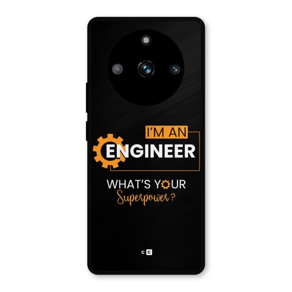 Engineer Superpower Metal Back Case for Realme 11 Pro Plus