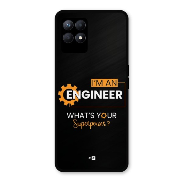 Engineer Superpower Metal Back Case for Realme 8i