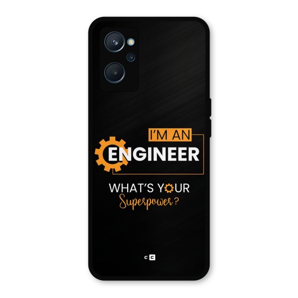 Engineer Superpower Metal Back Case for Realme 9i