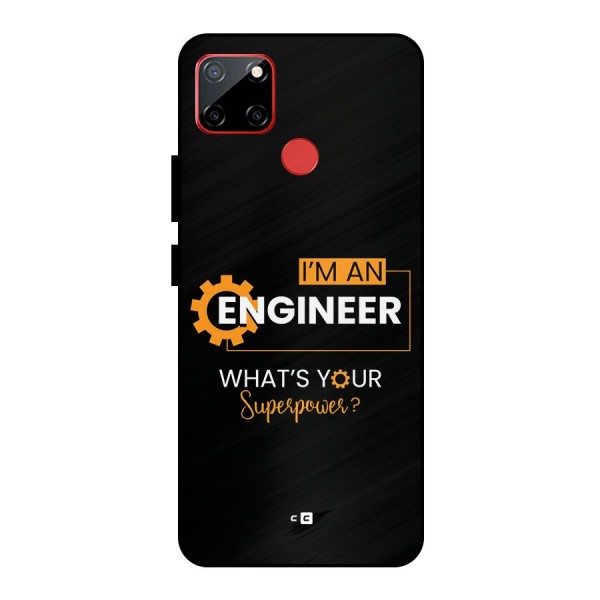 Engineer Superpower Metal Back Case for Realme C12