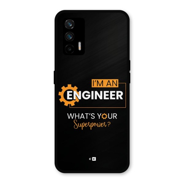 Engineer Superpower Metal Back Case for Realme GT 5G