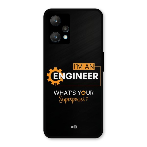 Engineer Superpower Metal Back Case for Realme Narzo 50 Pro