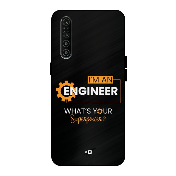 Engineer Superpower Metal Back Case for Realme XT