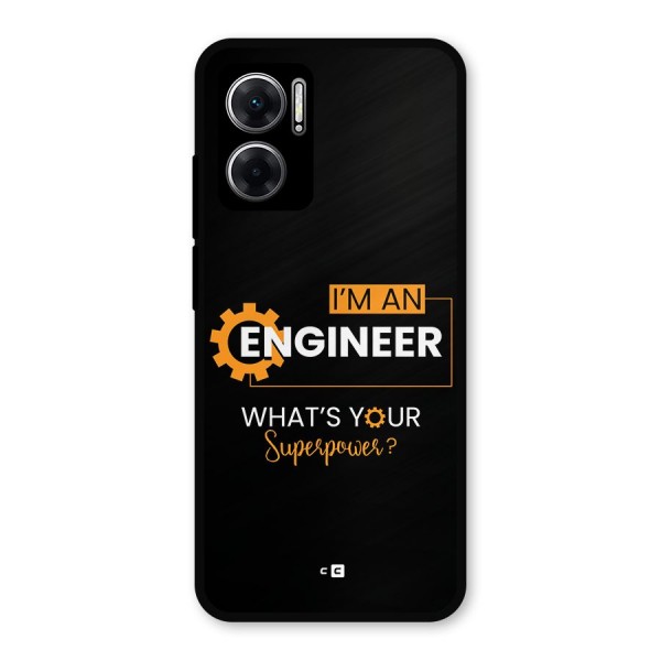 Engineer Superpower Metal Back Case for Redmi 11 Prime 5G