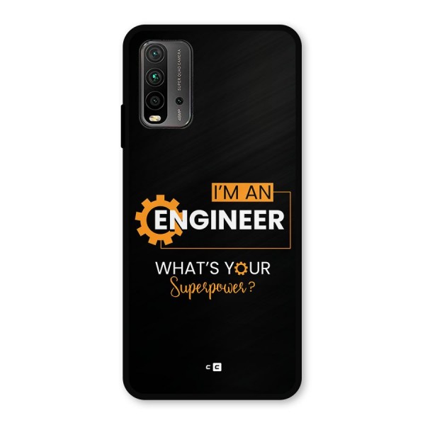 Engineer Superpower Metal Back Case for Redmi 9 Power