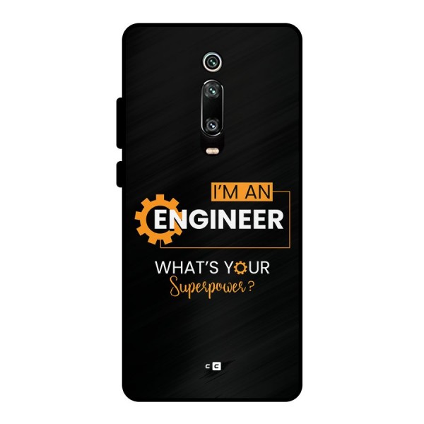 Engineer Superpower Metal Back Case for Redmi K20 Pro