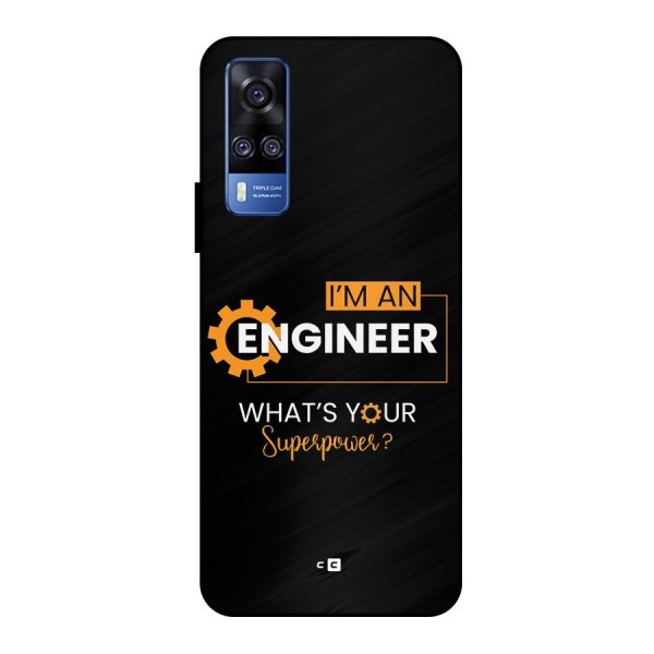 Engineer Superpower Metal Back Case for Vivo Y51