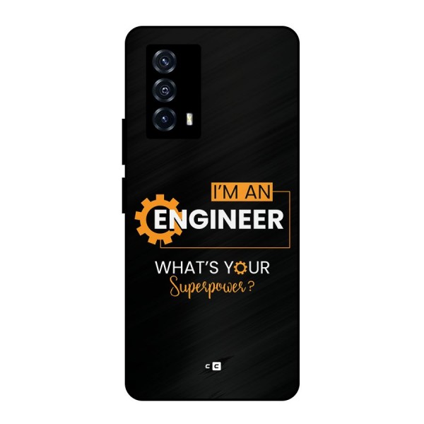 Engineer Superpower Metal Back Case for iQOO Z5