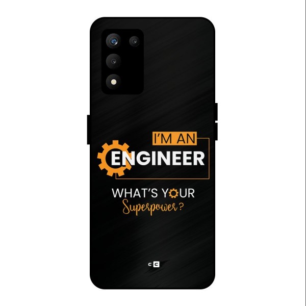 Engineer Superpower Metal Back Case for realme 9 5G SE