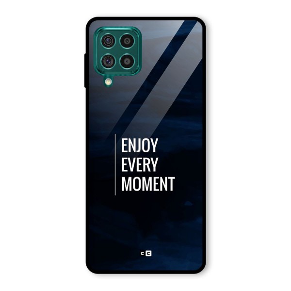 Enjoy Always Glass Back Case for Galaxy F62