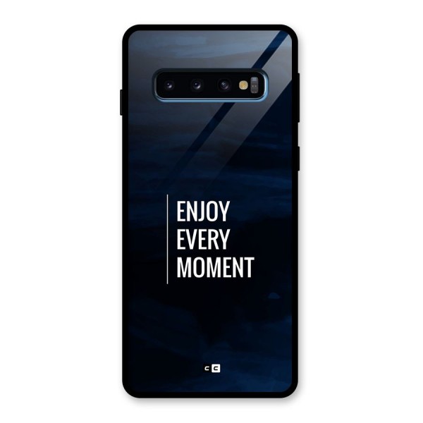 Enjoy Always Glass Back Case for Galaxy S10