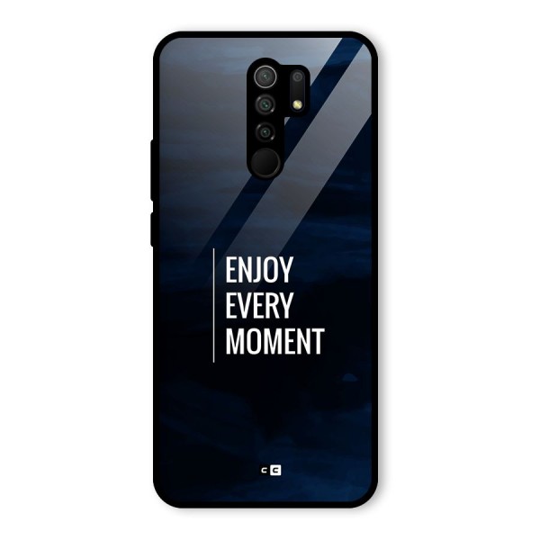 Enjoy Always Glass Back Case for Redmi 9 Prime