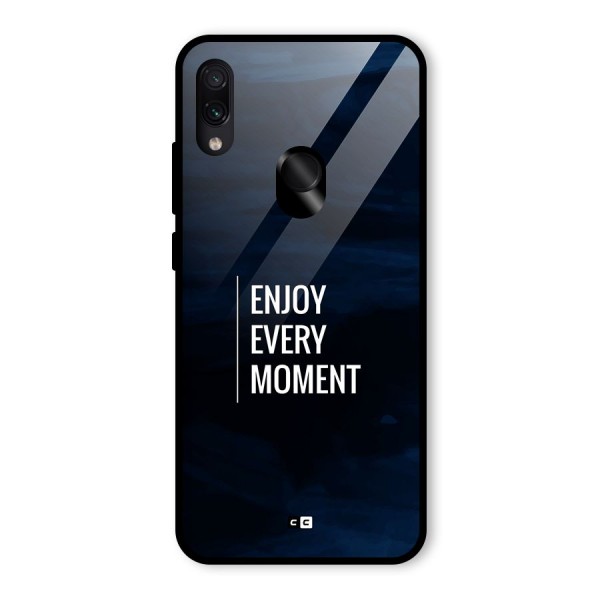 Enjoy Always Glass Back Case for Redmi Note 7