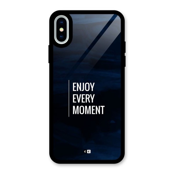 Enjoy Always Glass Back Case for iPhone X