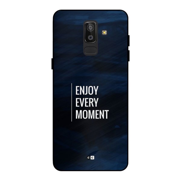 Enjoy Always Metal Back Case for Galaxy J8