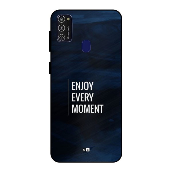 Enjoy Always Metal Back Case for Galaxy M21