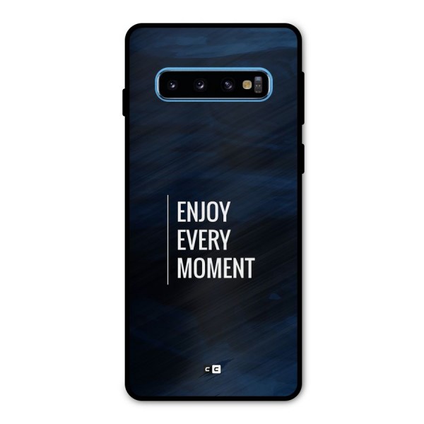 Enjoy Always Metal Back Case for Galaxy S10