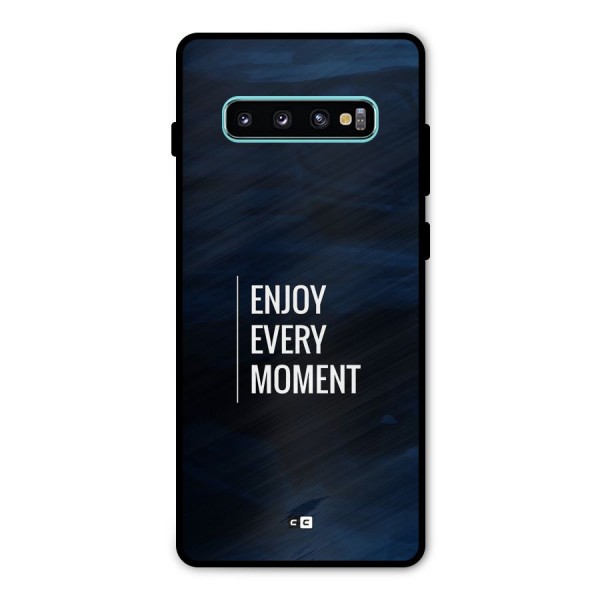 Enjoy Always Metal Back Case for Galaxy S10 Plus