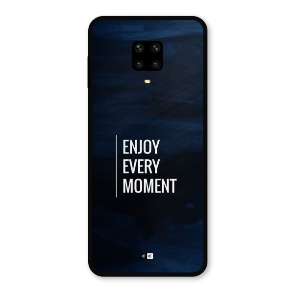 Enjoy Always Metal Back Case for Redmi Note 9 Pro