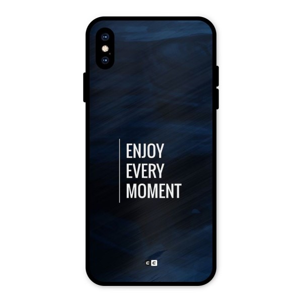 Enjoy Always Metal Back Case for iPhone XS Max