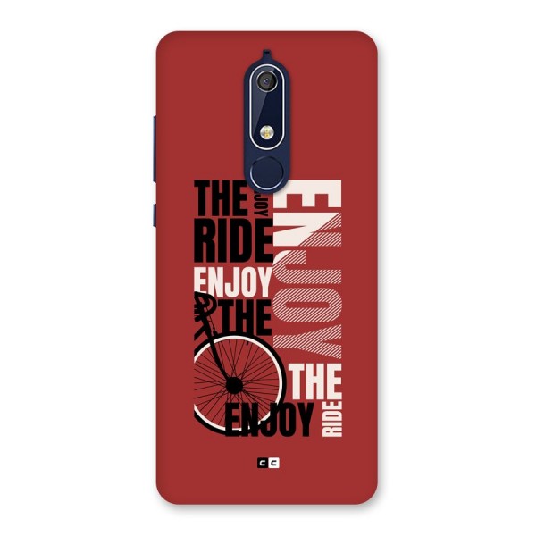 Enjoy The Ride Back Case for Nokia 5.1