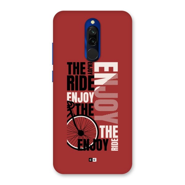 Enjoy The Ride Back Case for Redmi 8