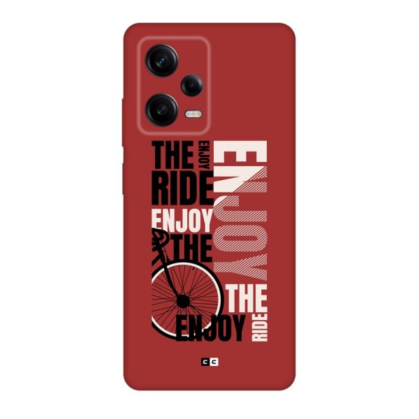 Enjoy The Ride Back Case for Redmi Note 12 Pro